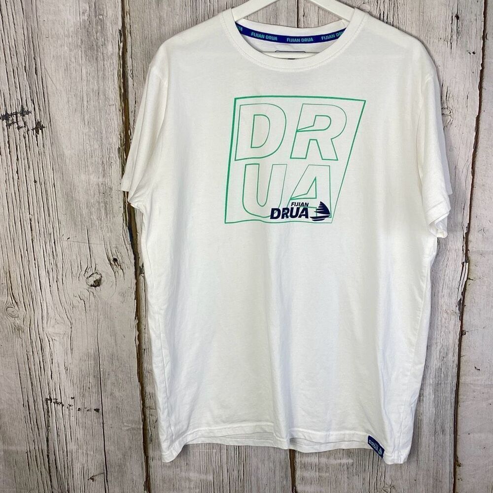 Fijian Drua Rugby Team Graphic T Shirt Size XL C